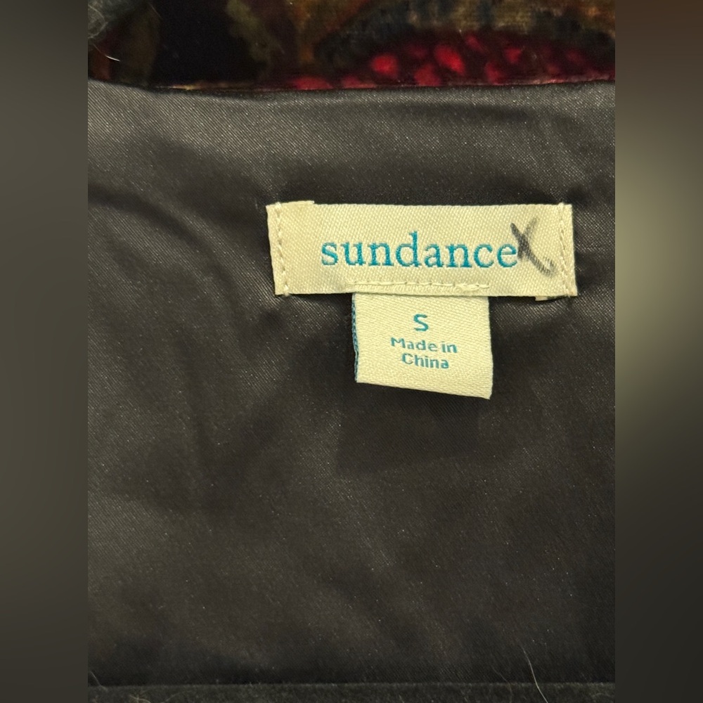 Sundance suede and silk paisley jacket - Picture 4 of 11